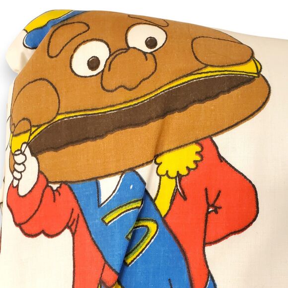 RARE Vtg 70s McDonaldland Duvet Cover & Comforter Fry Kids Captain Crook READ - Picture 4 of 14